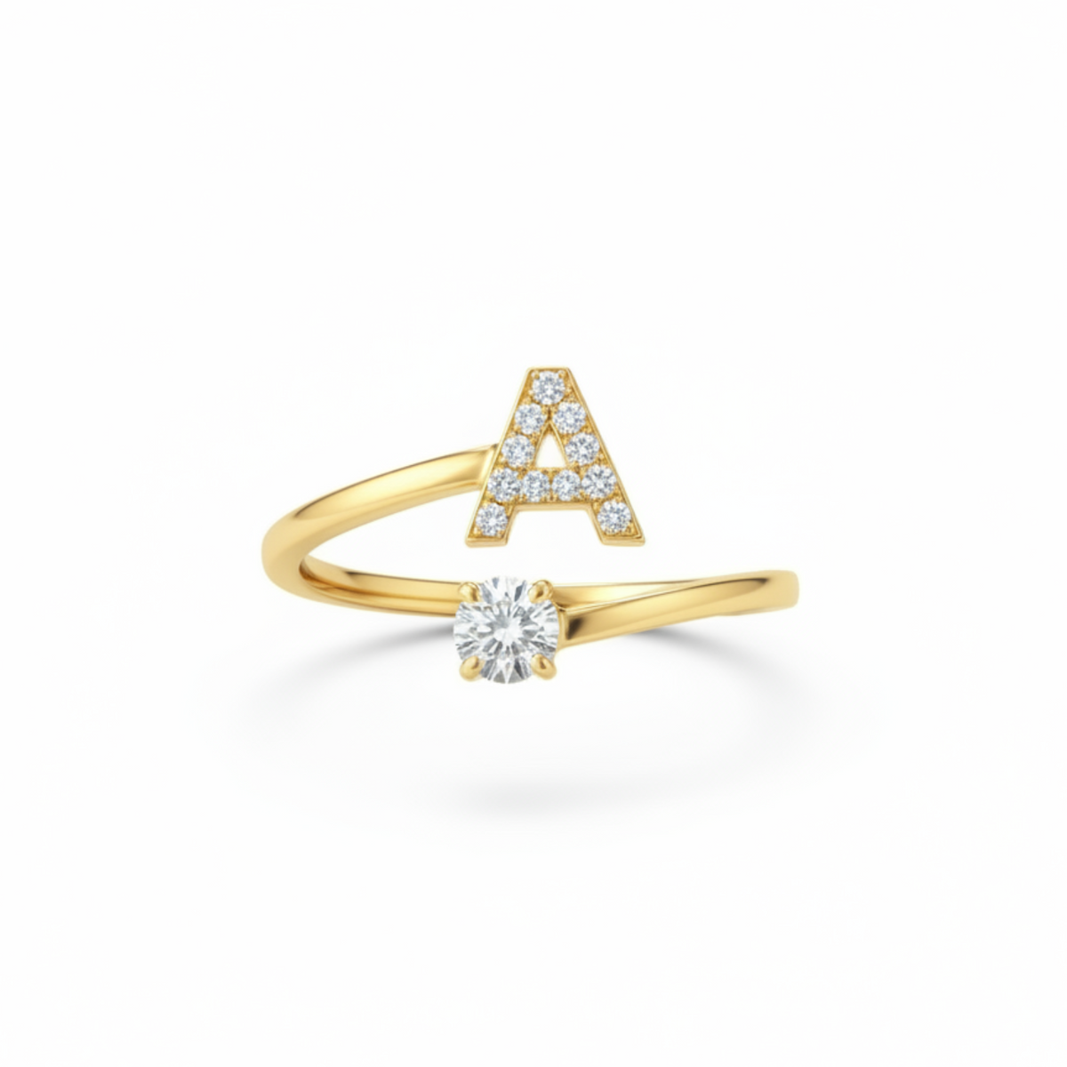 Adjustable Initial Wrap Ring - view 5