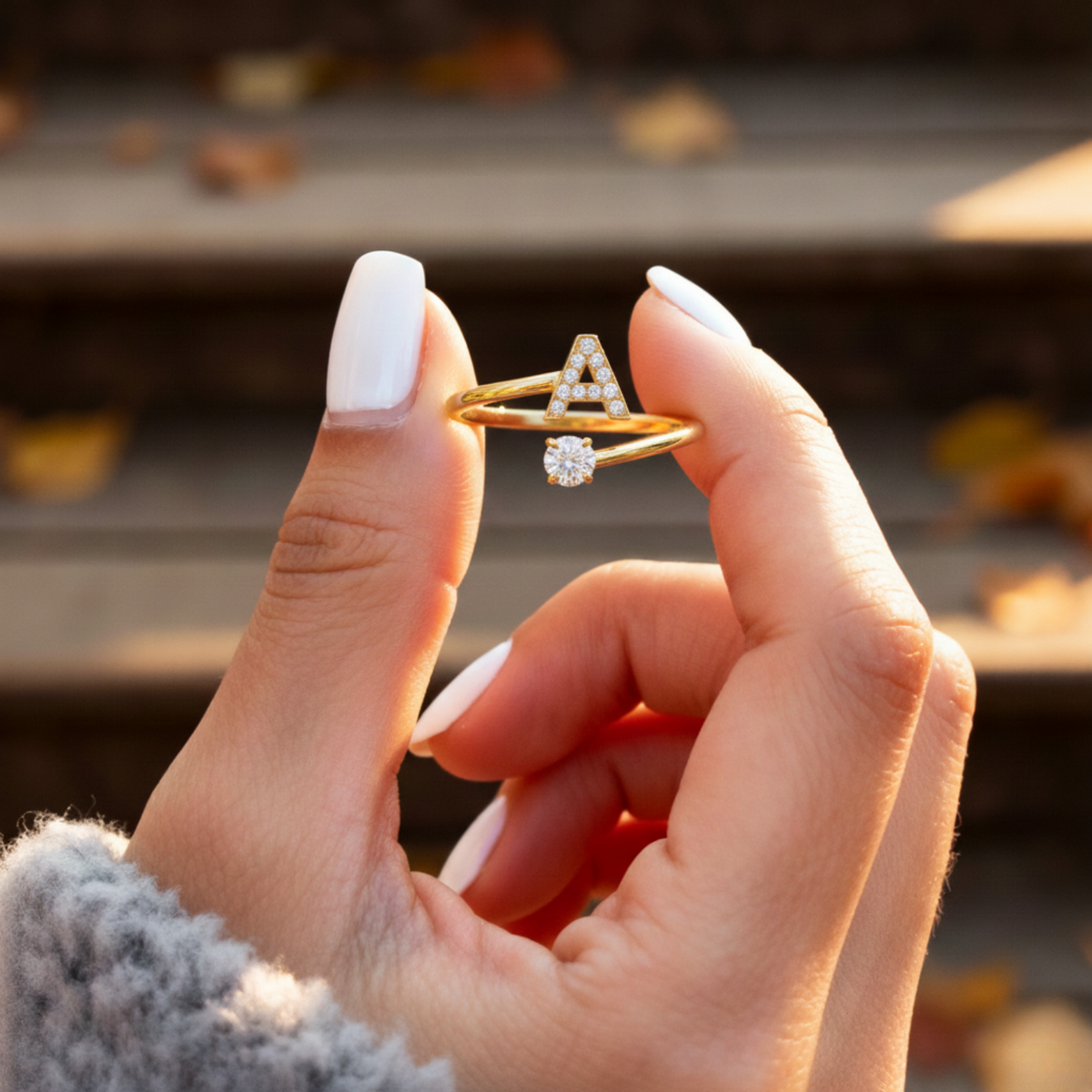 Adjustable Initial Wrap Ring - view 4