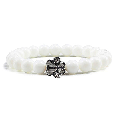 Beaded Paw Charm Bracelet - view 2