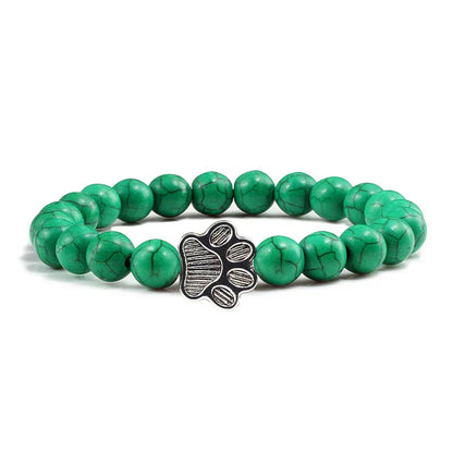 Beaded Paw Charm Bracelet - view 4