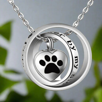 By My Side Paw Keepsake Necklace