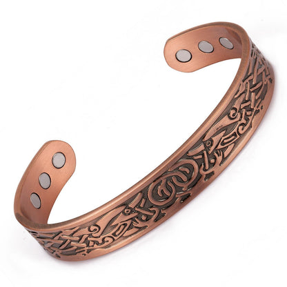 Celtic Knot Copper Cuff