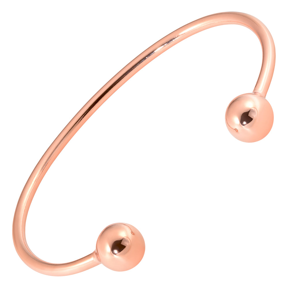 Copper Torque Bangle – view 2