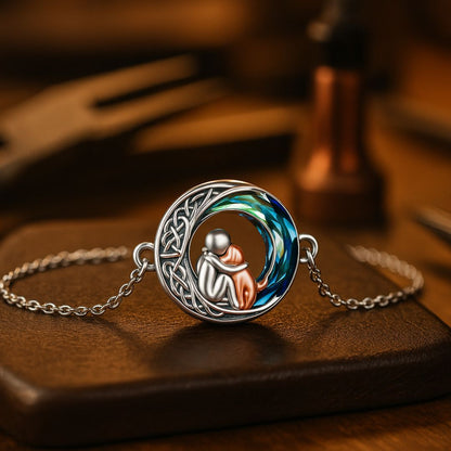 Dog Hug Charm Bracelet