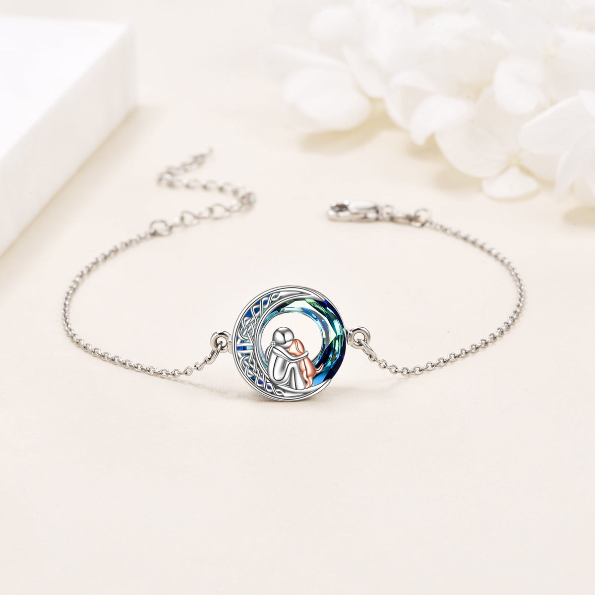 Dog Hug Charm Bracelet - view 2