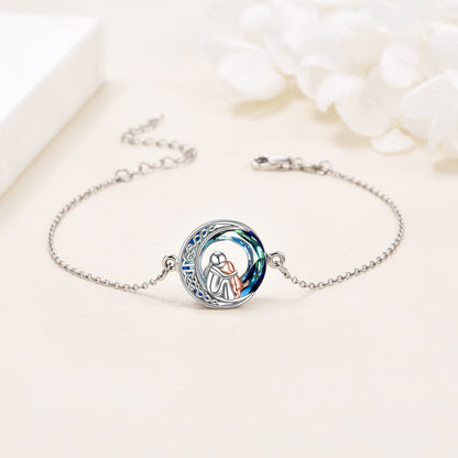 Dog Hug Charm Bracelet - view 2