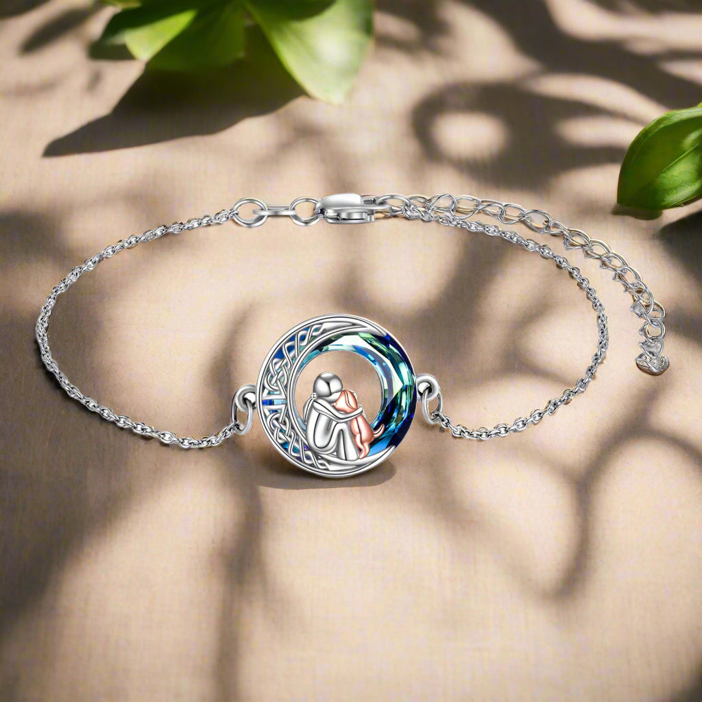 Dog Hug Charm Bracelet - view 3