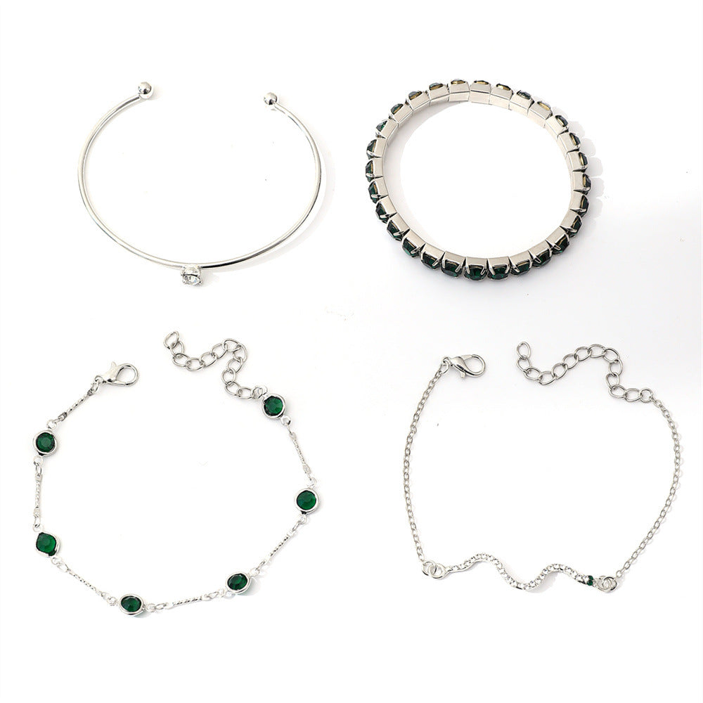 Emerald-Green Bracelet Set – view 13