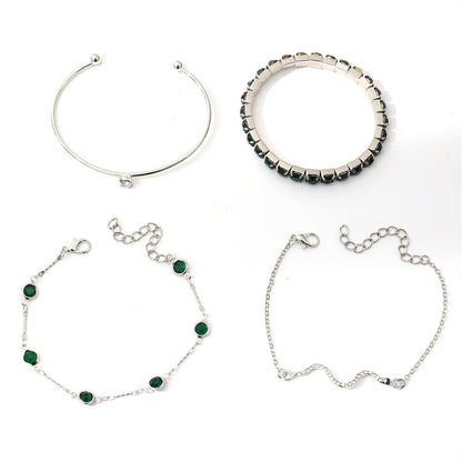 Emerald-Green Bracelet Set – view 13