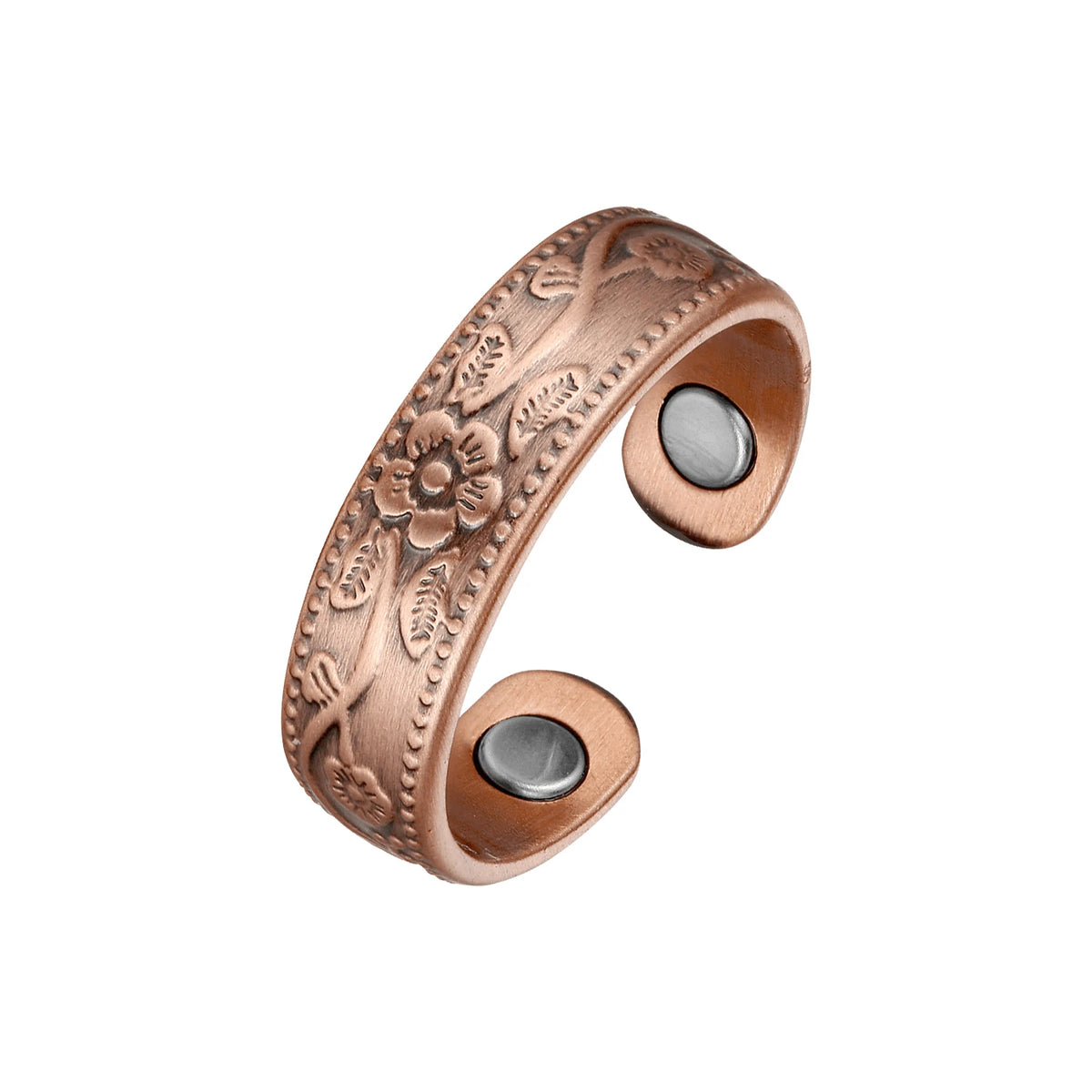Engraved Copper Ring