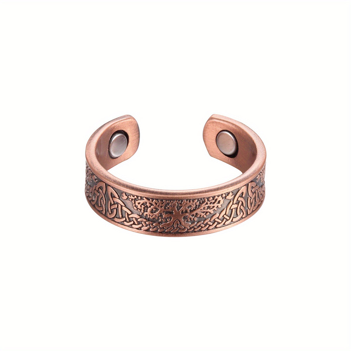 Engraved Copper Ring – view 10