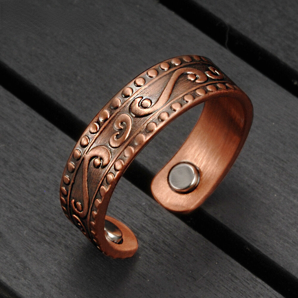 Engraved Copper Ring – view 13