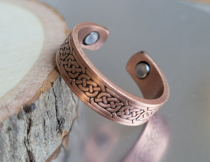 Engraved Copper Ring – view 14