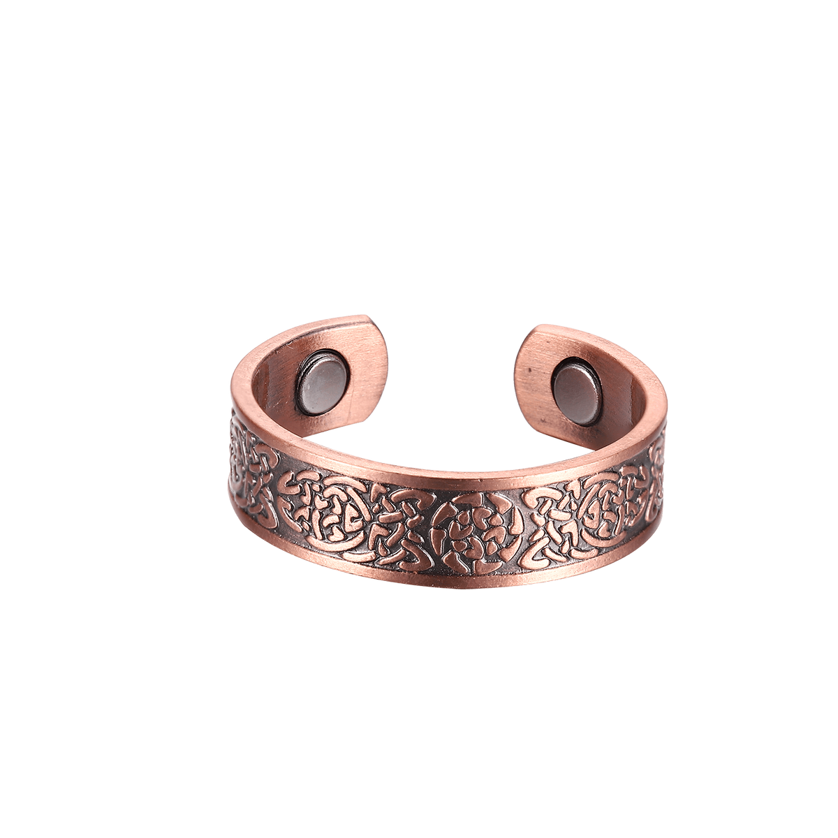 Engraved Copper Ring – view 2