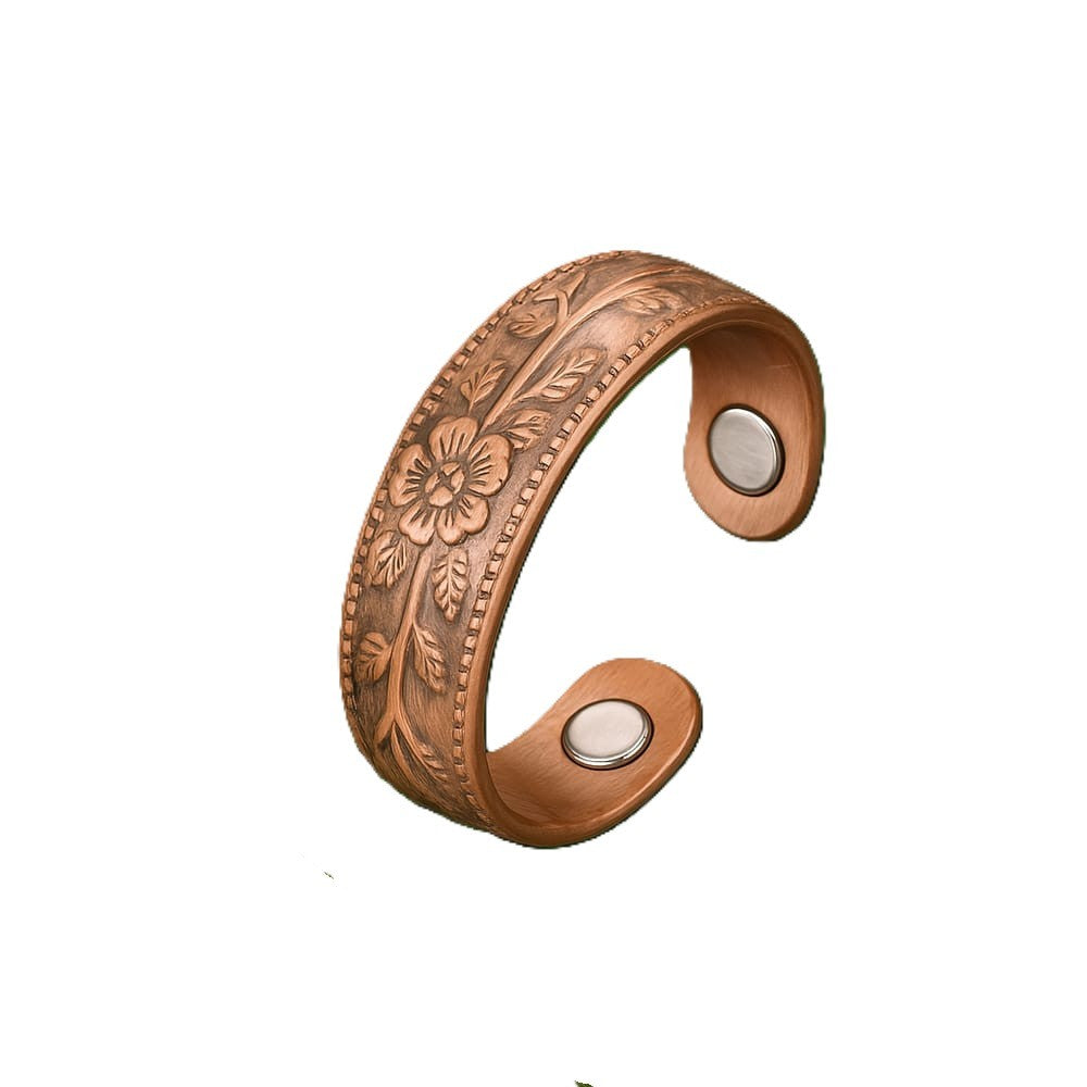 Engraved Copper Ring – view 3