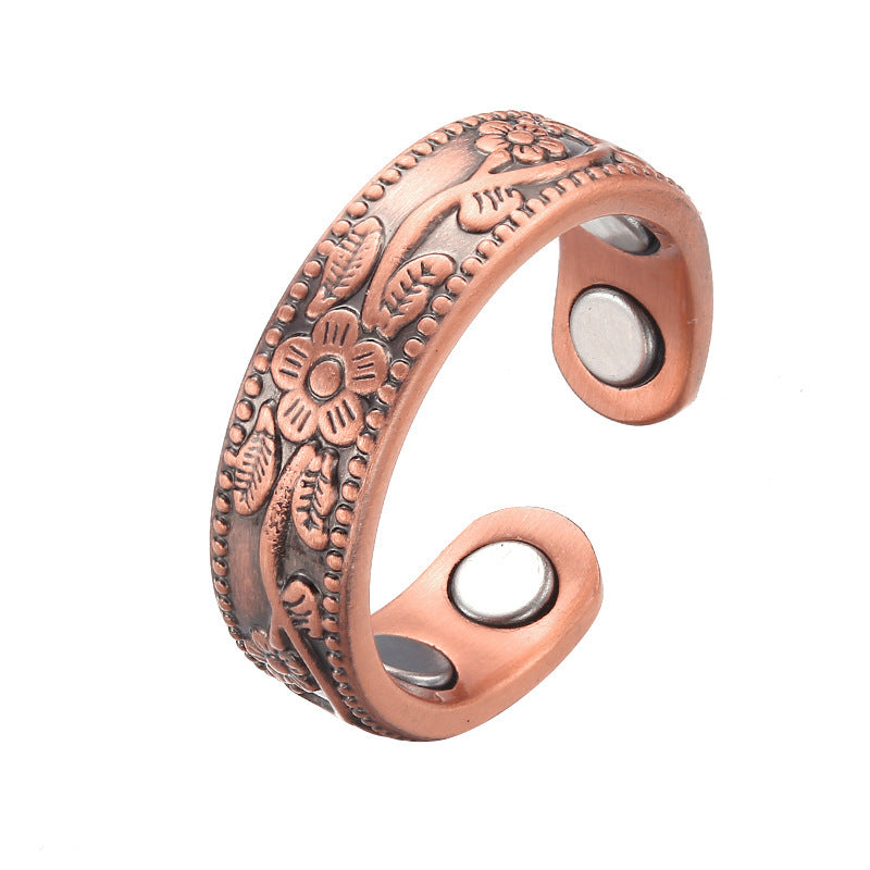 Engraved Copper Ring – view 5