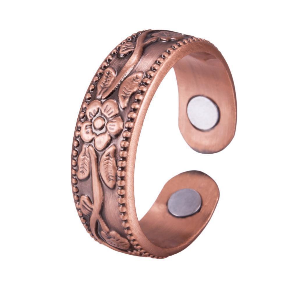 Engraved Copper Ring – view 7
