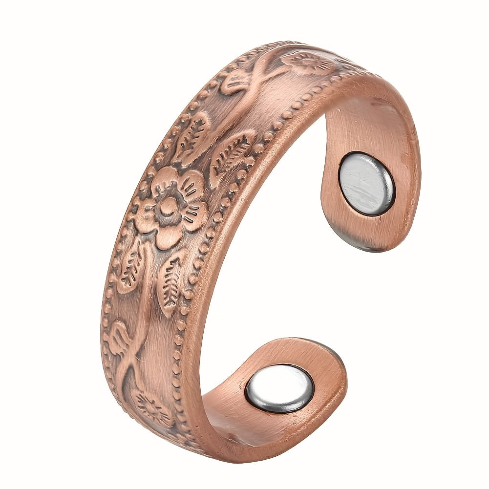 Engraved Copper Ring – view 9