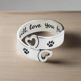Forever Paw Wrap Ring