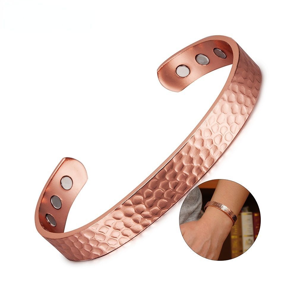 Hammered Copper Cuff – view 11