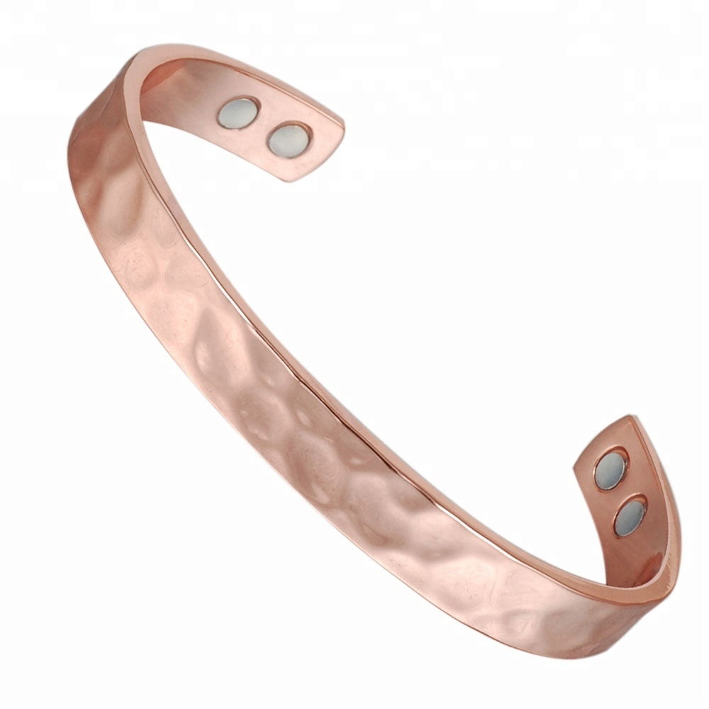Hammered Copper Cuff – view 2