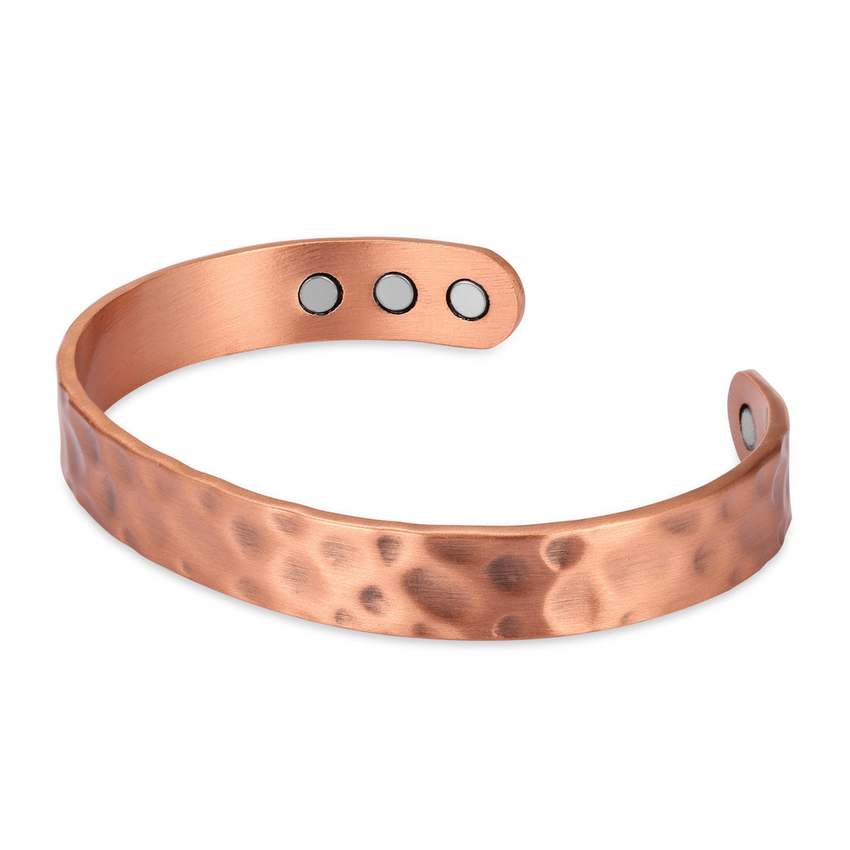 Hammered Copper Cuff – view 3