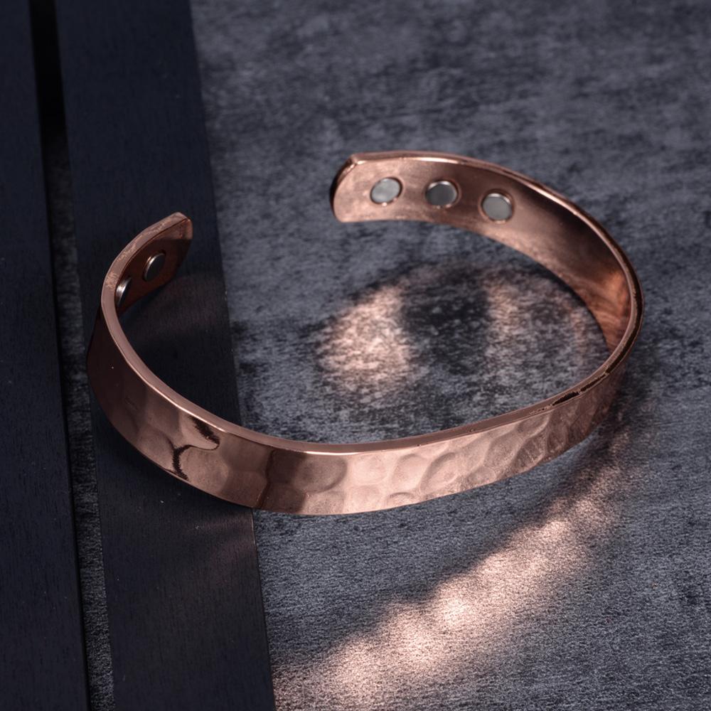 Hammered Copper Cuff – view 6