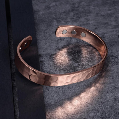 Hammered Copper Cuff – view 6