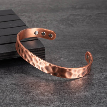 Hammered Copper Cuff – view 7