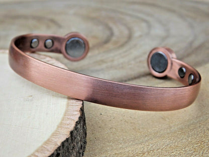 Hammered Copper Cuff – view 8