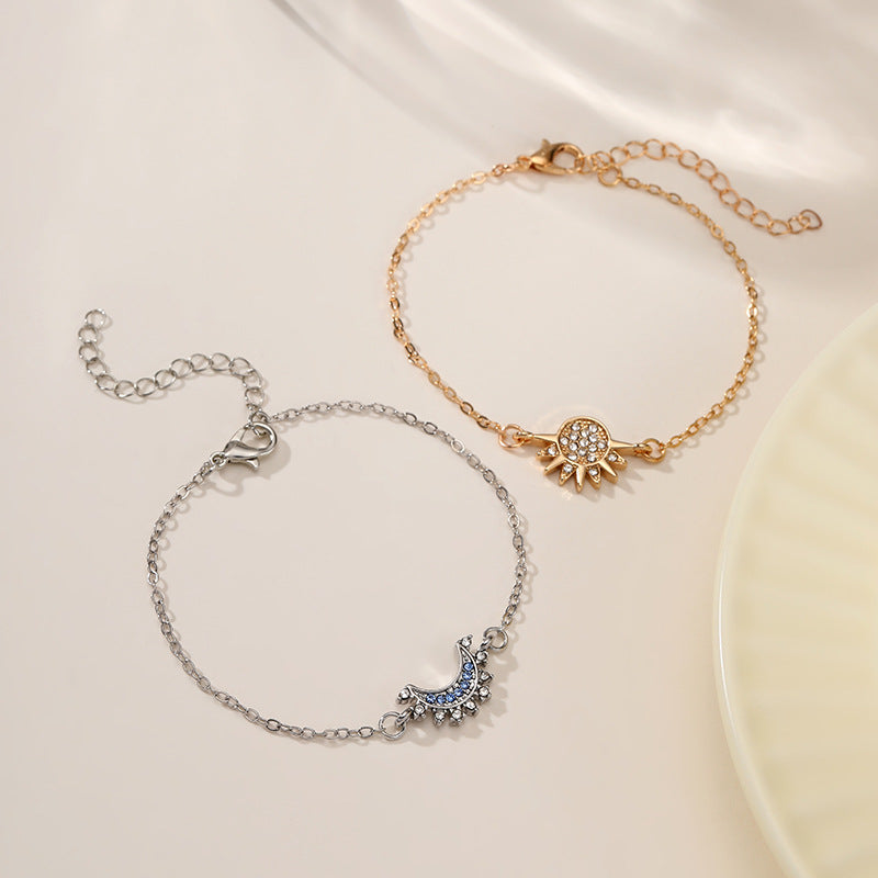 Sun and Moon Matching Bracelet Set - view 5