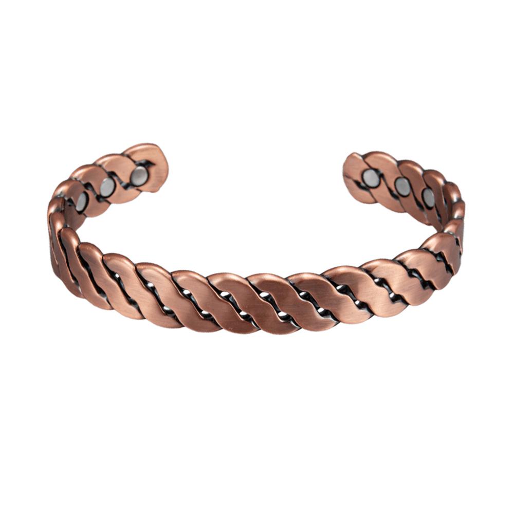 Twisted Copper Cuff – view 3