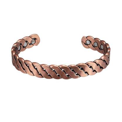 Twisted Copper Cuff – view 3