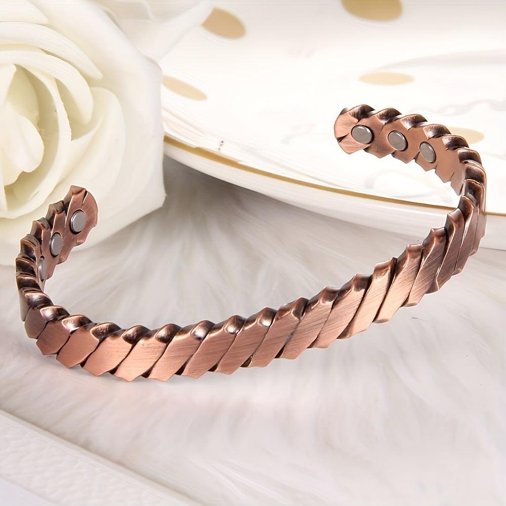 Twisted Copper Cuff – view 8