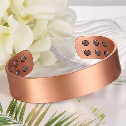 Wide Copper Cuff – view 11