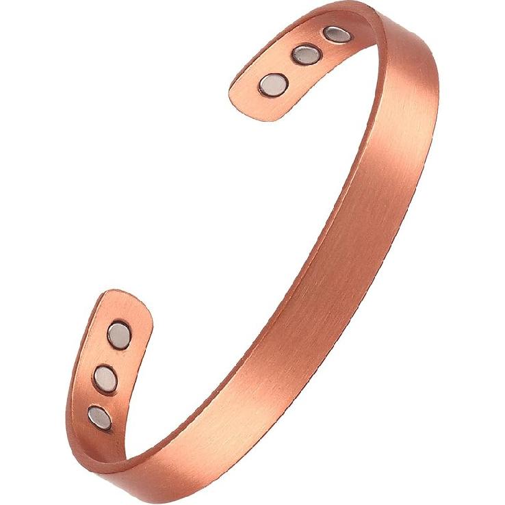 Wide Copper Cuff – view 3
