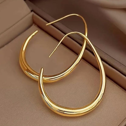 Antique-Style Hoop Earrings